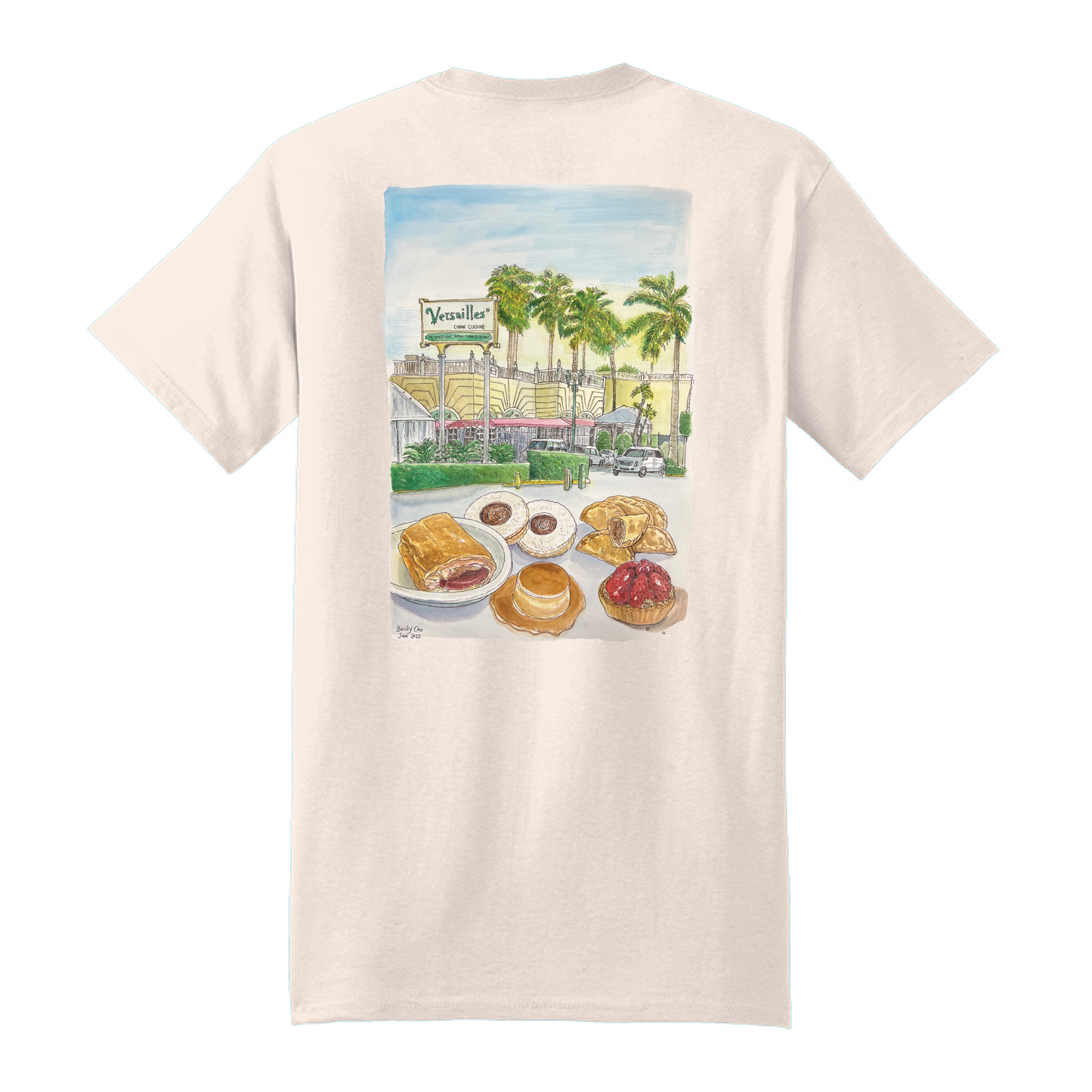 The Versailles Watercolor Tee